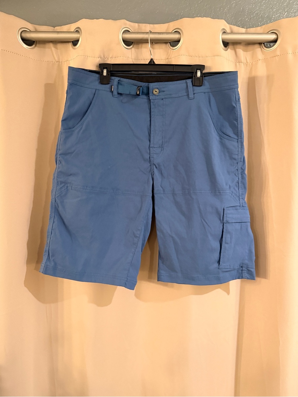 PrAna Men's Blue Cargo Shorts